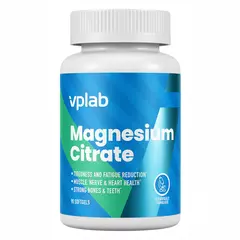 VPLAB Magnesium Citrate 400 mg 90 softgels, VPLAB Magnesium Citrate 400 mg 90 softgels  в интернет магазине Mega Mass