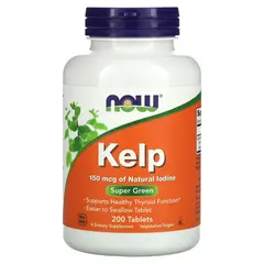 NOW Kelp 200 tabs, image 