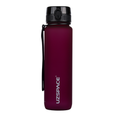 Пляшка для води UZspace 3038 1000 ml, Колір: Бордовий (Burgundy), image 