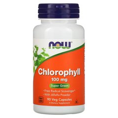 NOW Chlorophyll 90 caps, image 