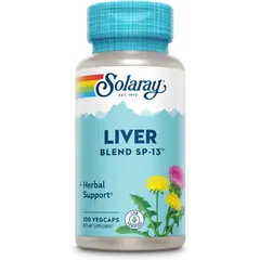 Solaray Liver Blend SP-13 100 caps, image 
