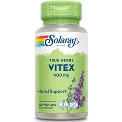 Solaray Vitex 400 mg 100 caps, image 