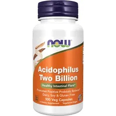 NOW Acidophilus Two Billion 100 caps, image 