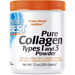 Doctor's Best Collagen Types 1 & 3 200 g, Doctor's Best Collagen Types 1 & 3 200 g  в интернет магазине Mega Mass