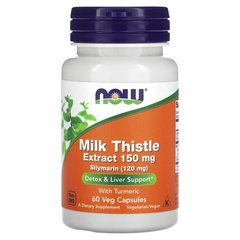 NOW Silymarin Milk Thistle Extract -150 mg 60 caps, image 