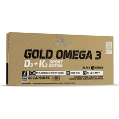 Olimp Gold Omega-3 D3+K2 Sport Edition 60 caps, Olimp Gold Omega-3 D3+K2 Sport Edition 60 caps  в интернет магазине Mega Mass