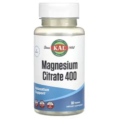KAL Magnesium Citrate 400 60 tabs, image 