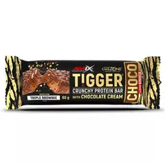Amix TiggerZero Choco Protein Bar - 60г 1/20 - Triple Brownie, Amix TiggerZero Choco Protein Bar - 60г 1/20 - Triple Brownie  в интернет магазине Mega Mass