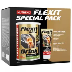 Nutrend Flexit Special Pack (Drink 400 g Aplle + Gel 100 ml), image 