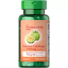 Puritan's Pride Garcinia Cambogia 750 mg 60 tabs, Концентрація: 750 mg, image 