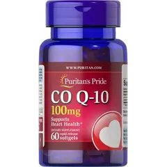 Puritan's Pride Co Q-10 100 mg 60 caps, Фасування: 60 caps, image 