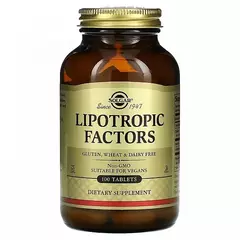 Solgar Lipotropic Factors 100 tabs, image 