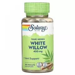 Solaray White Willow 400 mg 100 caps, image 