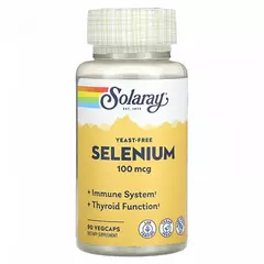 Solaray Selenium 100 mcg 90 caps, image 