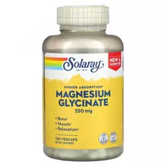 Solaray Magnesium Glycinate 350 mg 120 caps, Solaray Magnesium Glycinate 350 mg 120 caps  в интернет магазине Mega Mass