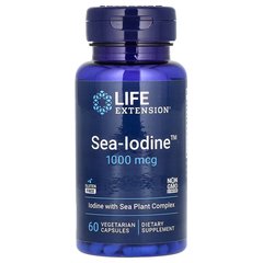 Life Extension Sea - Iodine 1000 mcg 60 caps, image 