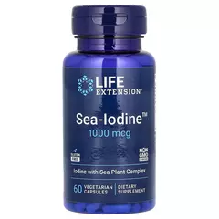 Life Extension Sea - Iodine 1000 mcg 60 caps, Life Extension Sea - Iodine 1000 mcg 60 caps  в интернет магазине Mega Mass