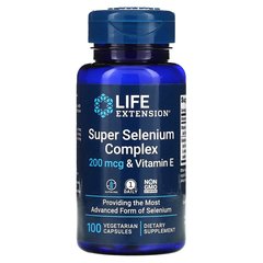 Life Extension Super Selenium Complex 200 mcg 100 caps, image 