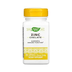 Nature's Way Zinc Chelate 100 cарs, image 