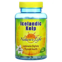 Nature's Life Icelandic Kelp 500 tabs, image 