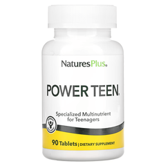 Nature's Plus Power Teen 90 tabs, Nature's Plus Power Teen 90 tabs  в интернет магазине Mega Mass