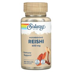 Solaray Reishi 600 mg 100 caps, image 