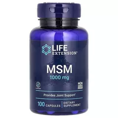 Life Extension MSM 1000 mg 100 caps, Life Extension MSM 1000 mg 100 caps  в интернет магазине Mega Mass