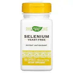 Nature's Way Selenium 200 mcg 100 caps, image 