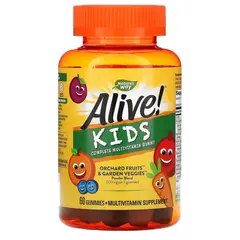 Nature's Way Alive Kids Multivitamin 60 gummies Cherry, Orange, Grape, Фасовка: 60 gummies, Вкусы: Cherry, Orange, Grape / Вишня, Апельсин, Виноград, Nature's Way Alive Kids Multivitamin 60 gummies Cherry, Orange, Grape, Фасовка: 60 gummies, Вкусы: Cherry, Orange, Grape / Вишня, Апельсин, Виноград  в интернет магазине Mega Mass