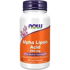 NOW Alpha Lipoic Acid 250 mg 60 caps, Фасовка: 60 caps, Концентрация: 250 mg, NOW Alpha Lipoic Acid 250 mg 60 caps, Фасовка: 60 caps, Концентрация: 250 mg  в интернет магазине Mega Mass