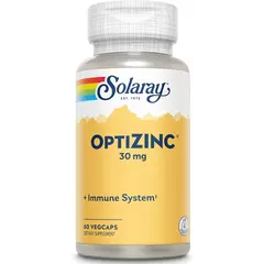 Solaray OptiZinc 30 mg 60 caps, image 