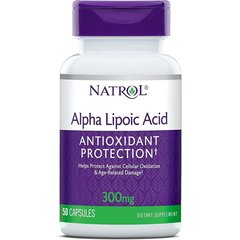 Natrol Alpha Lipoic Acid 300 mg 50 caps, image 