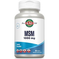 KAL MSM 1000 mg 80 tab, image 