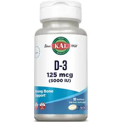 KAL D3 125 mcg (5000 IU) 90 softgel, image 