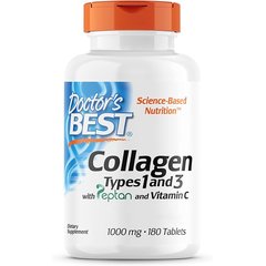Doctor’s Best Collagen Types 1&3 180 tabs, Doctor’s Best Collagen Types 1&3 180 tabs  в интернет магазине Mega Mass
