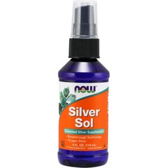 NOW Silver Sol 118 ml, NOW Silver Sol 118 ml  в интернет магазине Mega Mass