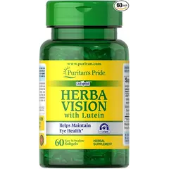 Puritan’s Pride Herba Vision 60 softgels, Puritan’s Pride Herba Vision 60 softgels  в интернет магазине Mega Mass