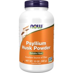 Now Psyllium Husk Powder 340 g, Now Psyllium Husk Powder 340 g  в интернет магазине Mega Mass