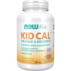 NOW Kid Cal 100 Chewables, image 