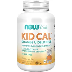 NOW Kid Cal 100 Chewables, NOW Kid Cal 100 Chewables  в интернет магазине Mega Mass