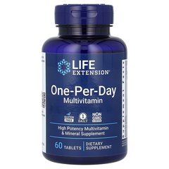 Life Extension One-Per-Day Multivitamin 60 tabs, image 