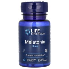 Life Extension Melatonin 3 mg 60 caps, image 