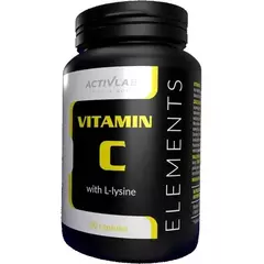 ActivLab ELEMENTS Vitamin C with L-lysine 60 caps, image 