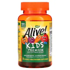 Nature's Way Alive Kids Multivitamin 90 gummies, Фасовка: 90 gummies, Вкусы: Cherry, Orange, Grape / Вишня, Апельсин, Виноград, Nature's Way Alive Kids Multivitamin 90 gummies, Фасовка: 90 gummies, Вкусы: Cherry, Orange, Grape / Вишня, Апельсин, Виноград  в интернет магазине Mega Mass