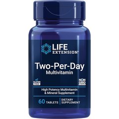 Life Extension Two-Per-Day Myltivitamin 60 tabs, Life Extension Two-Per-Day Myltivitamin 60 tabs  в интернет магазине Mega Mass