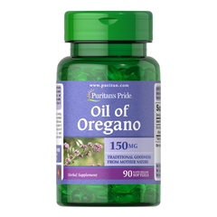 Puritan`s Pride Oil of Oregano 150 mg 90 softgels, Puritan`s Pride Oil of Oregano 150 mg 90 softgels  в интернет магазине Mega Mass