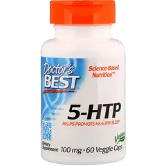 Doctor's Best 5-HTP 100 mg 60 veg caps, image 