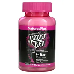 Nature's Plus Power Teen For Her 60 tabs, image 