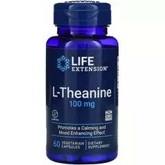 Life Extension L-Theanine 100 mg 60 caps, image 