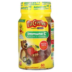 L'il Critters Immune C 60 gummies, L'il Critters Immune C 60 gummies  в интернет магазине Mega Mass